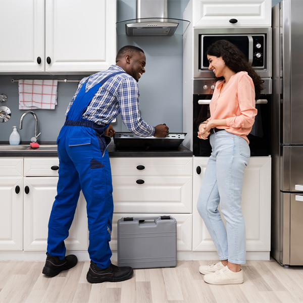 how long does it typically take to complete cooktop repair services in Belmont County